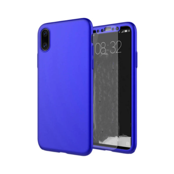 Funda protectora Vorson 360¡ã para Apple iPhone XS Max Azul