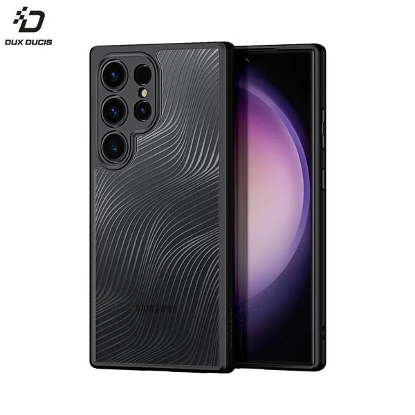 Aimo Dux Ducis Schutzh¨¹lle f¨¹r Samsung Galaxy S24 Ultra 5G S928, Schwarz