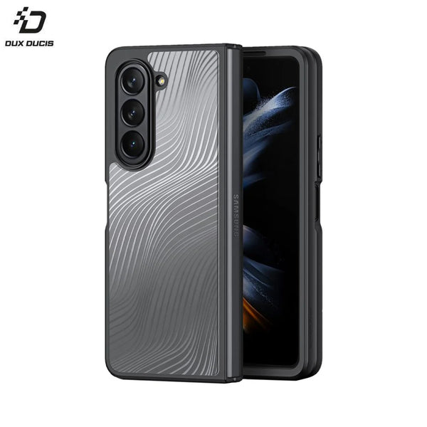 Aimo Dux Ducis Schutzh¨¹lle f¨¹r Samsung Galaxy Z Fold 5 5G F946, Schwarz