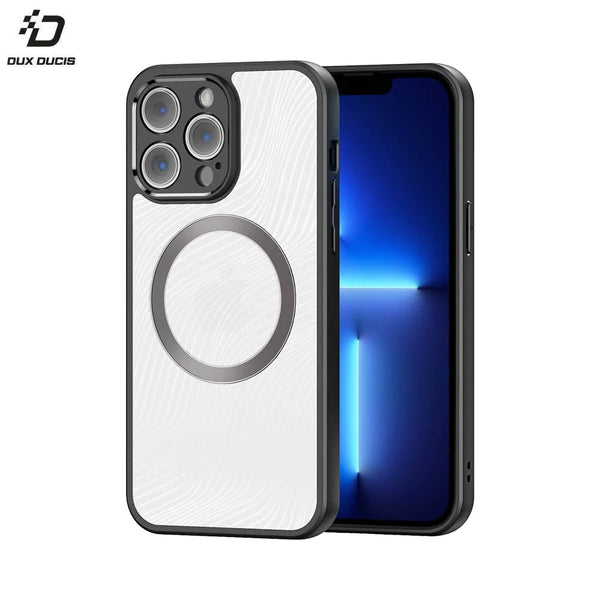 Coque de Protection Aimo Mag Dux Ducis pour Apple iPhone 13 Pro Max MagSafe Noir