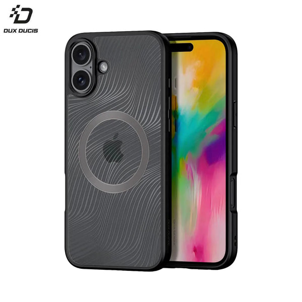 Coque de Protection Aimo Mag Dux Ducis pour Apple iPhone 16 Noir