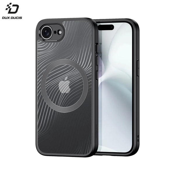 Coque de Protection Aimo Mag Dux Ducis pour Apple iPhone SE 4 Noir