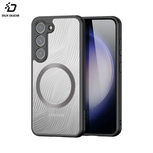 Funda protectora Aimo Mag Dux Ducis para Samsung Galaxy S23 5G S911 MagSafe negra