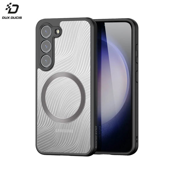 Funda protectora Aimo Mag Dux Ducis para Samsung Galaxy S23 Plus 5G S916 MagSafe negra