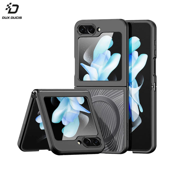 Funda protectora Aimo Mag Dux Ducis para Samsung Galaxy Z Flip 5 5G F731, color negro