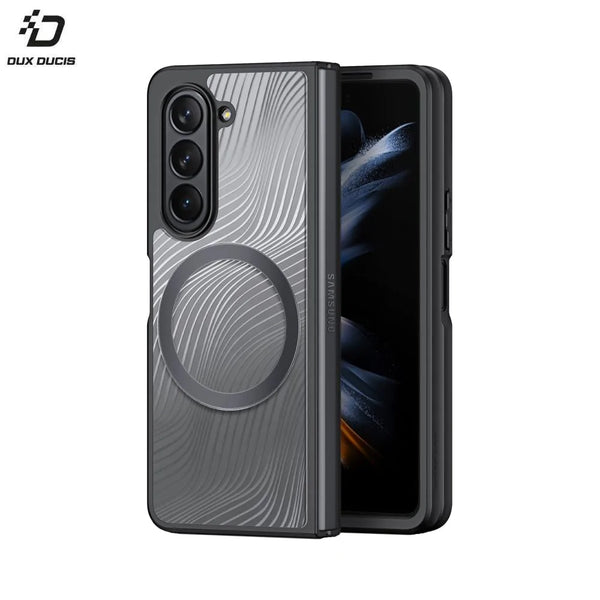 Funda protectora Aimo Mag Dux Ducis para Samsung Galaxy Z Fold 5 5G F946, color negro
