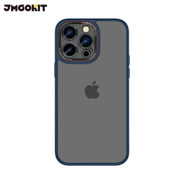 Coque de Protection Canon Lens JMGOKIT pour Apple iPhone 14 Pro Max Bleu