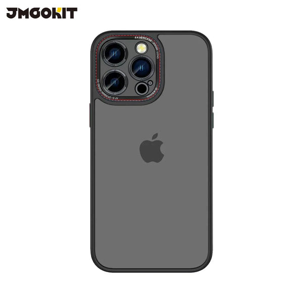 JMGOKIT Canon Lens Protective Case for Apple iPhone 14 Pro Black