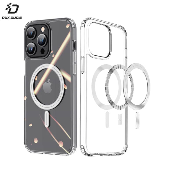 Funda protectora Clin Mag Dux Ducis para Apple iPhone 15 Pro Max transparente