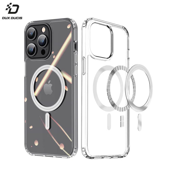 Clin Mag Dux Ducis Protective Case for Apple iPhone 15 Pro Transparent
