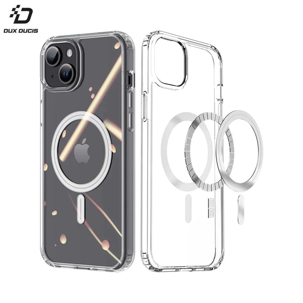 Funda protectora Clin Mag Dux Ducis para Apple iPhone 15 transparente