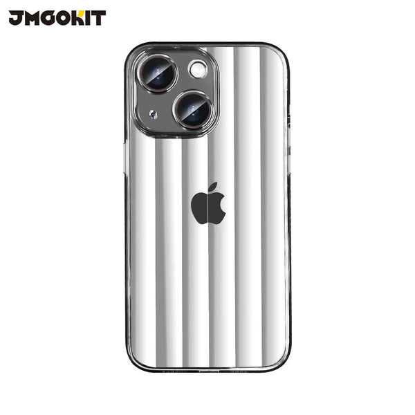 Funda protectora JMGOKIT Glacier para Apple iPhone 13 Blanca