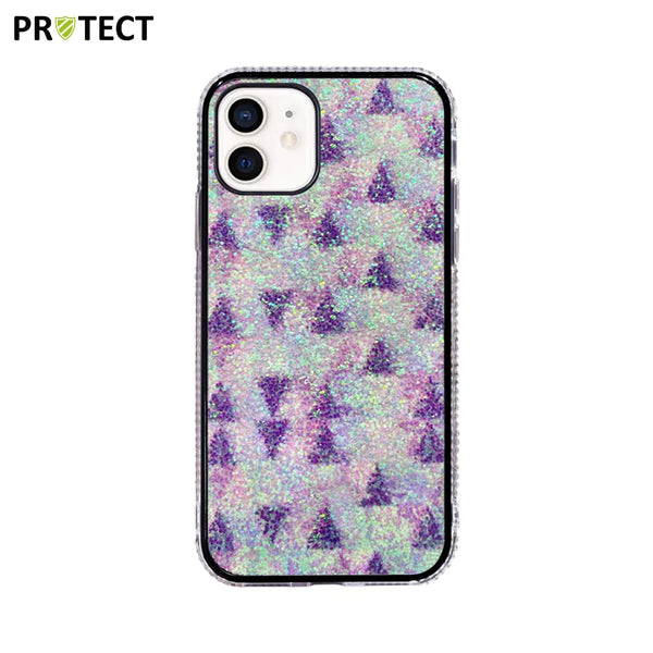 Funda protectora ID045 PROTECT para Apple iPhone 12 y 12 Pro, color morado