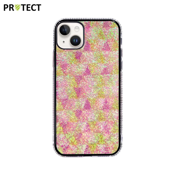 ID045 PROTECT Funda protectora para Apple iPhone 14 Plus y 15 Plus Amarillo
