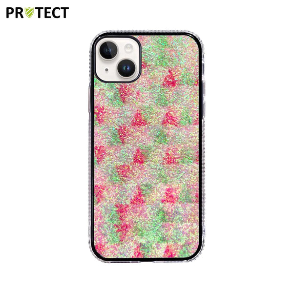 ID045 PROTECT Funda protectora para Apple iPhone 14 Plus y 15 Plus Verde