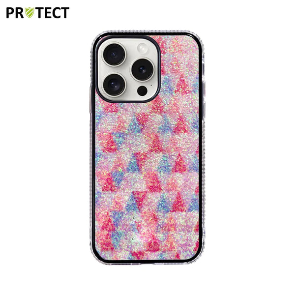 ID045 PROTECT Funda protectora para Apple iPhone 15 Pro Rosa