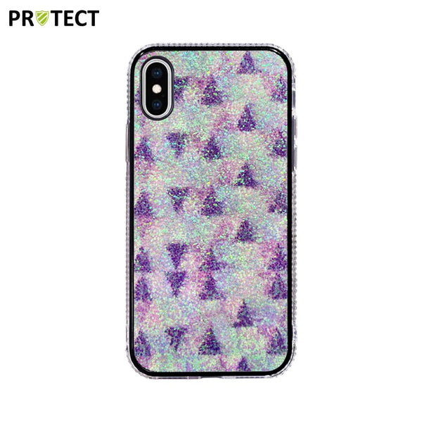 ID045 PROTECT Funda protectora para Apple iPhone XS Max Morado