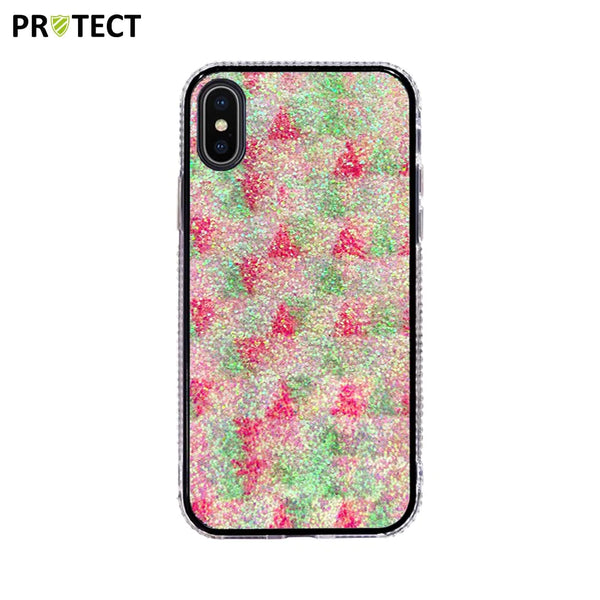 ID045 PROTECT Funda protectora para Apple iPhone X y XS Verde