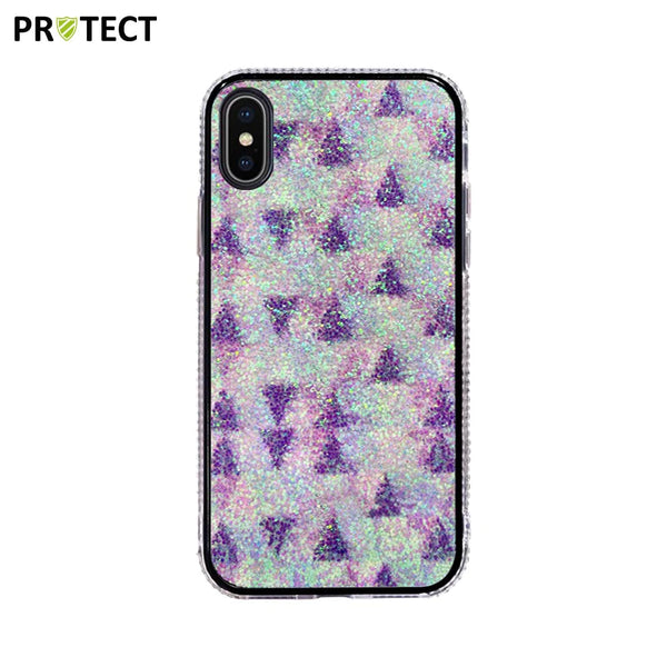 Coque de Protection ID045 PROTECT pour Apple iPhone X & XS Violet