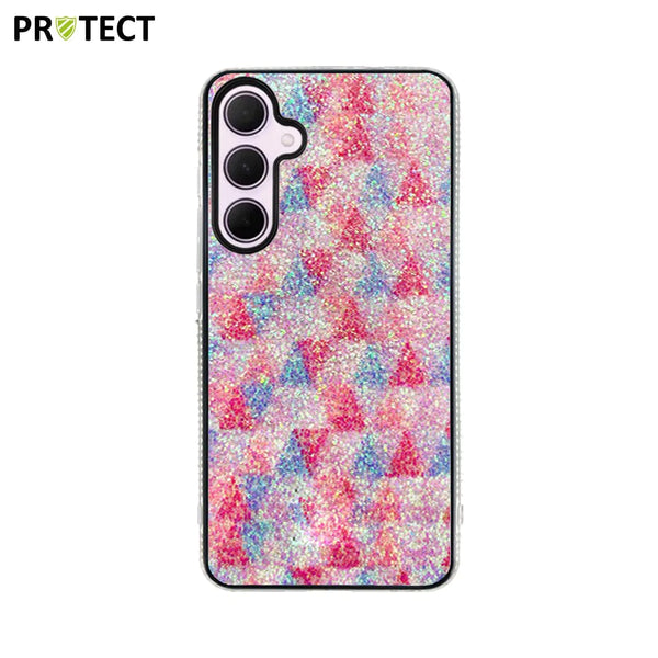 ID045 PROTECT Funda protectora para Samsung Galaxy A35 5G A356 Rosa