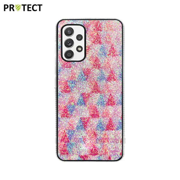 ID045 PROTECT Schutzh¨¹lle f¨¹r Samsung Galaxy A52 5G A526 & A52 4G A525 Rosa