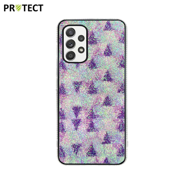 ID045 PROTECT Schutzh¨¹lle f¨¹r Samsung Galaxy A52 5G A526 & A52 4G A525, Lila