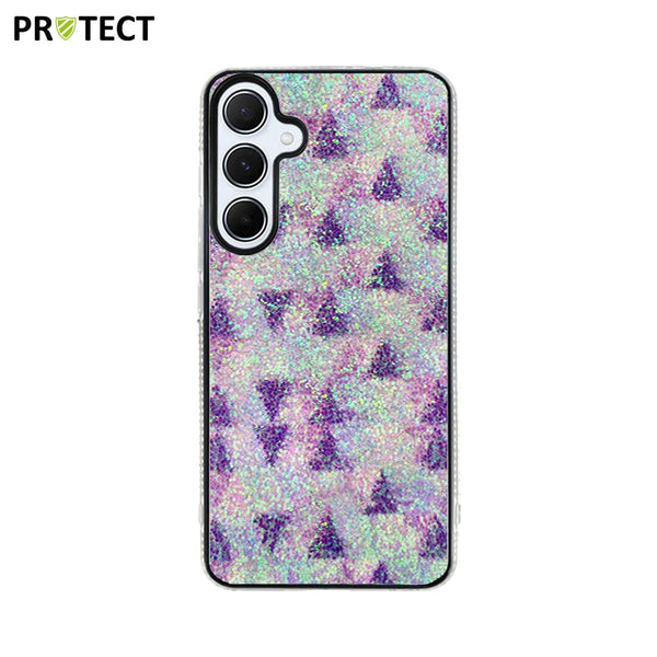 ID045 PROTECT Schutzh¨¹lle f¨¹r Samsung Galaxy A55 5G A556 Lila