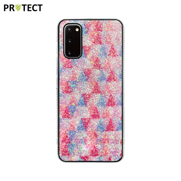 ID045 PROTECT Schutzh¨¹lle f¨¹r Samsung Galaxy S20 G980 & S20 5G G981 Rosa