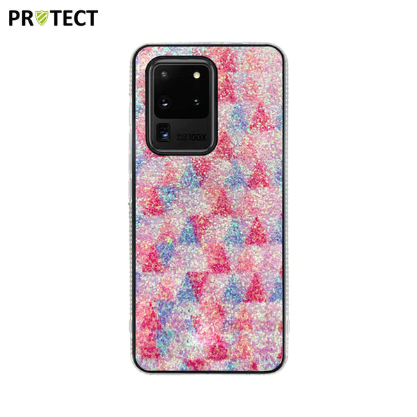 ID045 PROTECT Funda protectora para Samsung Galaxy S20 Ultra G988 Rosa