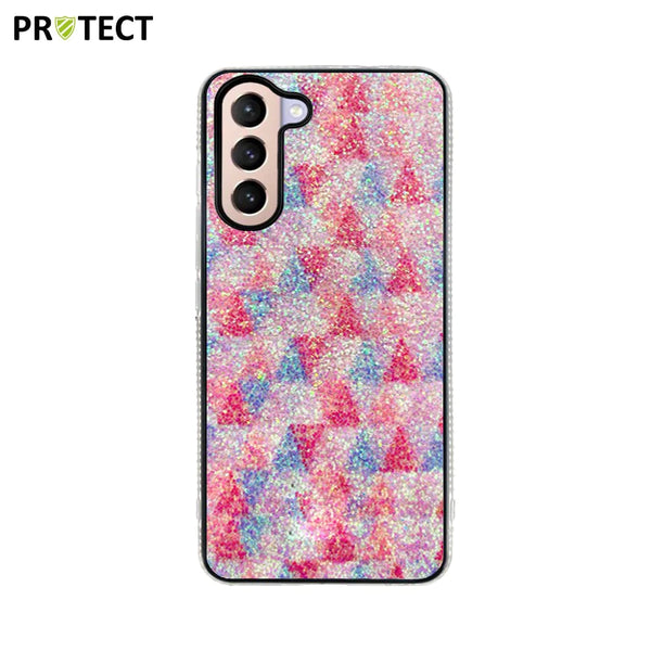 ID045 PROTECT Funda protectora para Samsung Galaxy S21 5G G991 Rosa