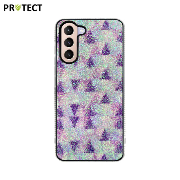 Funda protectora ID045 PROTECT para Samsung Galaxy S21 5G G991 Morada