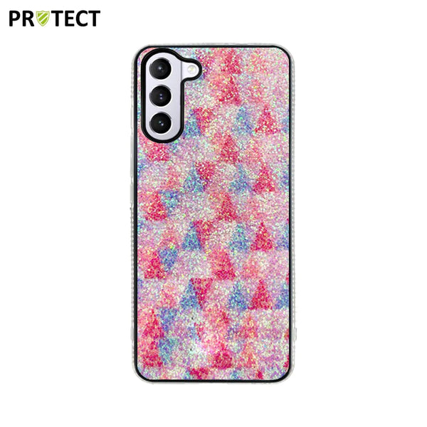 ID045 PROTECT Schutzh¨¹lle f¨¹r Samsung Galaxy S21 Plus 5G G996 Rosa