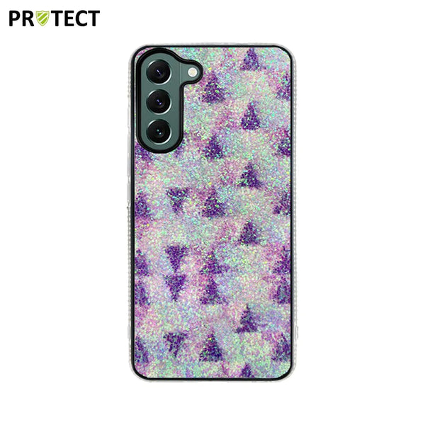 ID045 PROTECT Funda protectora para Samsung Galaxy S22 Plus S906 Morado