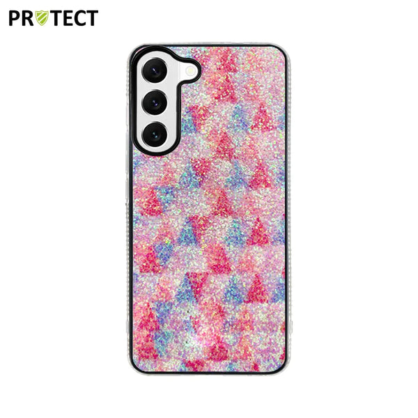 ID045 PROTECT Funda protectora para Samsung Galaxy S22 S901 Rosa