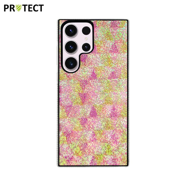 ID045 PROTECT Funda protectora para Samsung Galaxy S23 Ultra 5G S918 Amarillo