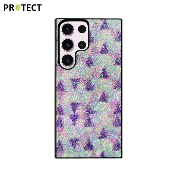 ID045 PROTECT Schutzh¨¹lle f¨¹r Samsung Galaxy S23 Ultra 5G S918 Lila