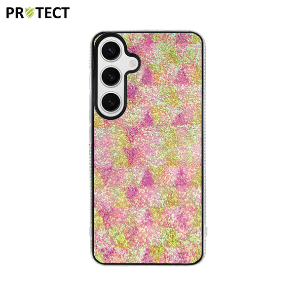 ID045 PROTECT Funda protectora para Samsung Galaxy S24 5G S921 Amarillo