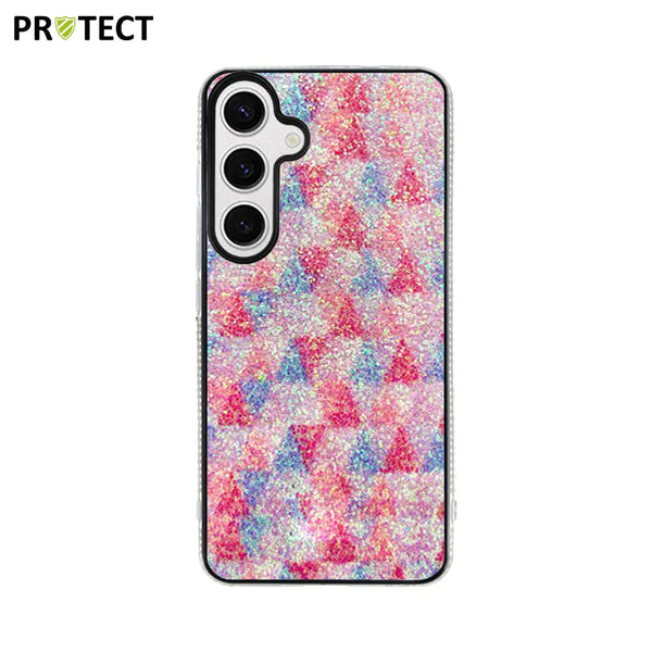 ID045 PROTECT Funda protectora para Samsung Galaxy S24 5G S921 Rosa
