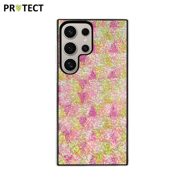 ID045 PROTECT Funda protectora para Samsung Galaxy S24 Ultra 5G S928 Amarillo