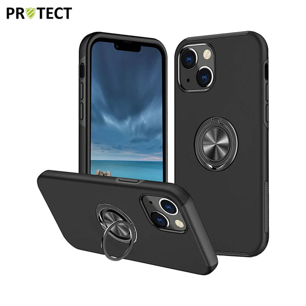 Funda protectora IE013 PROTECT para Apple iPhone 15 Plus, color negro
