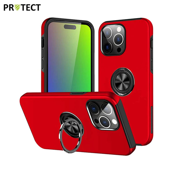 Funda protectora IE013 PROTECT para Apple iPhone 15 Pro Max Roja