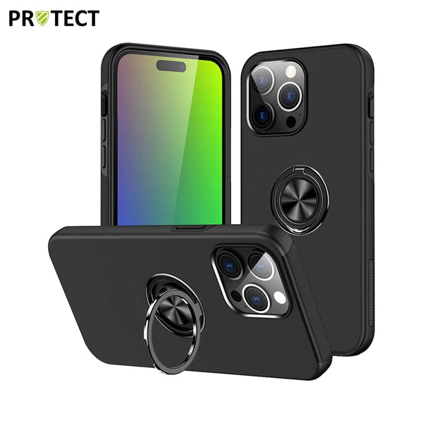 Funda protectora IE013 PROTECT para Apple iPhone 15 Pro, color negro
