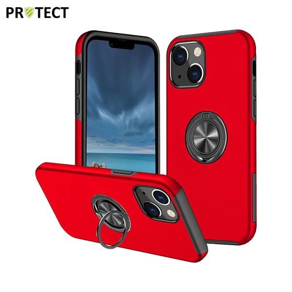 Funda protectora IE013 PROTECT para Apple iPhone 15 Roja