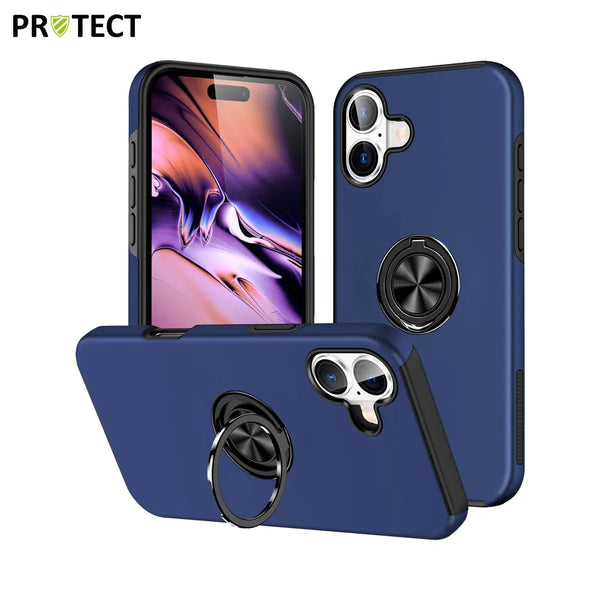 IE013 PROTECT Funda protectora para Apple iPhone 16 Plus Azul