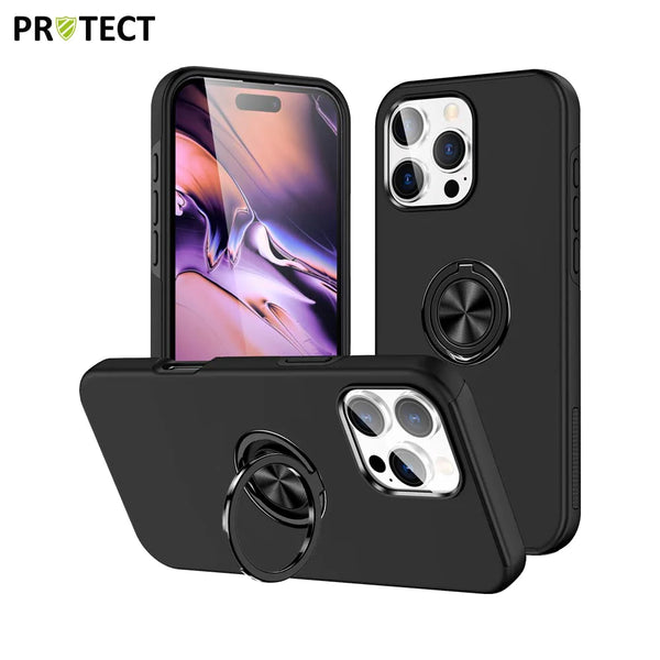 Funda protectora IE013 PROTECT para Apple iPhone 16 Pro, color negro
