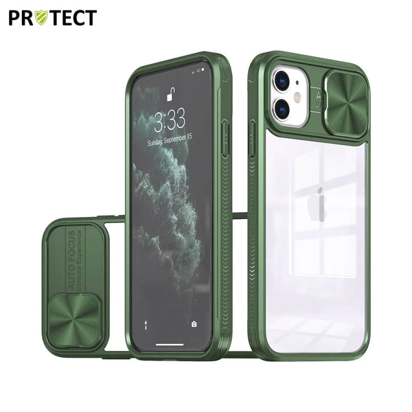 Funda protectora IE027 PROTECT para Apple iPhone 11 Verde Oscuro
