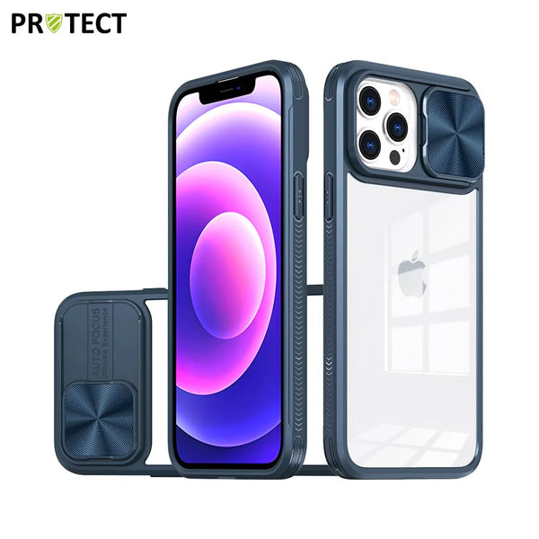 Funda protectora IE027 PROTECT para Apple iPhone 12 Pro Max Azul Marino