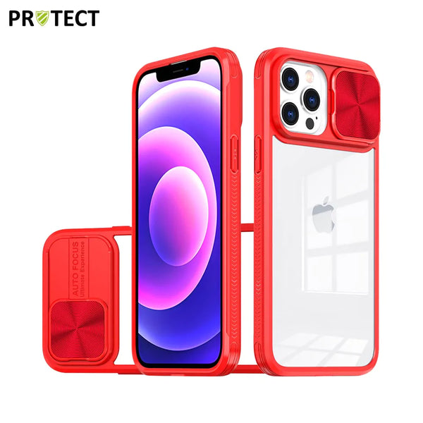 Funda protectora IE027 PROTECT para Apple iPhone 12 Pro Roja