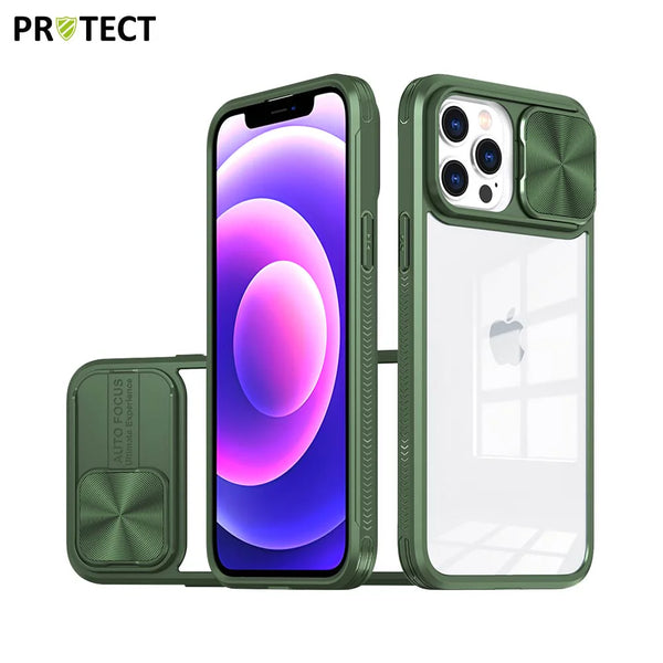 Coque de Protection IE027 PROTECT pour Apple iPhone 12 Pro Vert Fonc¨¦