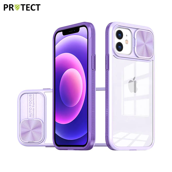 Funda protectora IE027 PROTECT para Apple iPhone 12 Morada